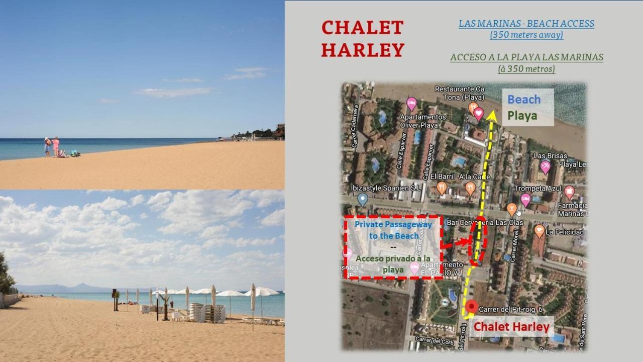 Chalet Harley Denia Bagian luar foto